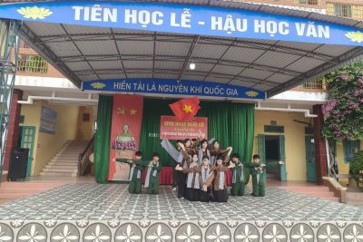 TRƯỜNG THCS HẢI LỘC, NINH BÌNH – SINH HOẠT DƯỚI CỜ TUẦN 29 – CHỦ ĐỀ ” KỶ NIỆM 95 NĂM NGÀY THÀNH LẬP ĐOÀN TNCS HỒ CHÍ MINH 26/03/2026″