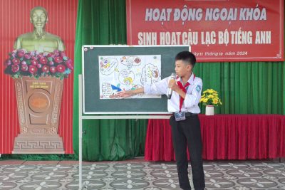SINH HOẠT CÂU LẠC BỘ TIẾNG ANH NĂM HỌC 2024-2025