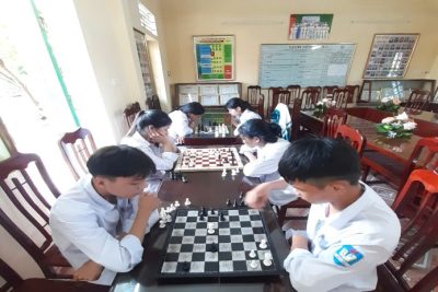 HỌC SINH TRƯỜNG THCS HẢI LỘC – HĂNG SAY LUYỆN TẬP THỂ THAO NÂNG CAO TRÍ, LỰC.