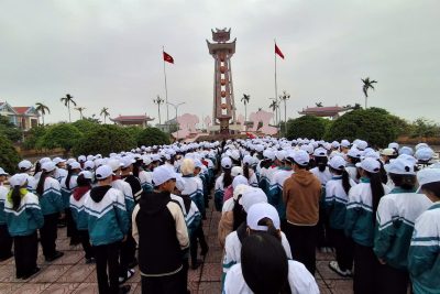 UỐNG NƯỚC NHỚ NGUỒN, MỘT LÒNG TƯỞNG NHỚ VÀ TRI ÂN CÁC ANH HÙNG LIỆT SĨ – TRƯỜNG THCS HẢI LỘC