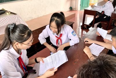 KHÔNG KHÍ ÔN TẬP CHO ĐỢT KIỂM TRA CUỐI NĂM TẠI TRƯỜNG THCS HẢI LỘC