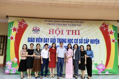 Hội thi giáo viên giỏi huyện Hải Hậu