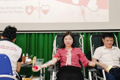 CÁN BỘ GIÁO VIÊN TRƯỜNG THCS HẢI LỘC, NINH BÌNH NHIỆT LIỆT HƯỞNG ỨNG THAM GIA LỄ HỘI XUÂN HỒNG NĂM 2026 – HIẾN MÁU ĐẦU XUÂN, NHÂN LÊN HẠNH PHÚC