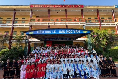 TRƯỜNG THCS HẢI LỘC, NINH BÌNH – HOẠT ĐỘNG NGOẠI KHÓA “HỘI THI VĂN NGHỆ CHÀO MỪNG NGÀY NHÀ GIÁO VIỆT NAM”