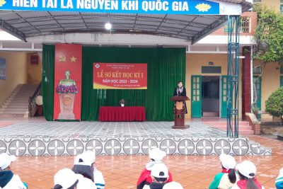 Sơ kết học kì I năm 2023-2-24