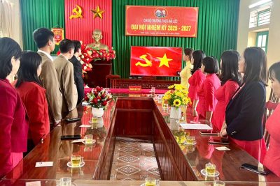 CHI BỘ TRƯỜNG THCS HẢI LỘC, HUYỆN HẢI HẬU, TỈNH NAM ĐỊNH ĐẠI HỘI NHIỆM KỲ 2025 – 2027