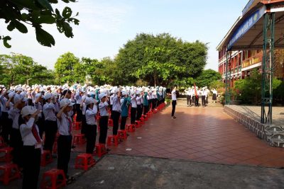 TRƯỜNG THCS HẢI LỘC KỶ NIỆM 82 NĂM NGÀY THÀNH LẬP ĐỘI TNTP HỒ CHÍ MINH