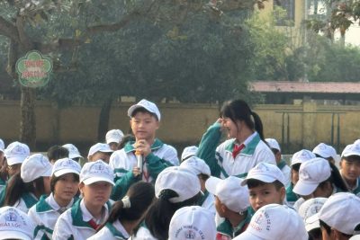 TRƯỜNG THCS HẢI LỘC, NINH BÌNH – SINH HOẠT DƯỚI CỜ TUẦN 14 “KIÊN TRÌ, CHĂM CHỈ – CHÌA KHÓA CỦA THÀNH CÔNG”