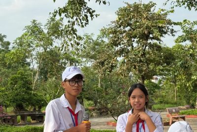 TRƯỜNG THCS HẢI LỘC, NINH BÌNH – SINH HOẠT DƯỚI CỜ TUẦN 7 “BIẾT ƠN VÀ YÊU THƯƠNG NGƯỜI PHỤ NỮ VIỆT NAM” ( ngày 20/10/2025 )
