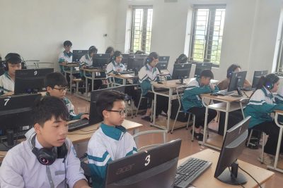 TRƯỜNG THCS HẢI LỘC, NINH BÌNH – TỔ CHỨC KỲ TH IOE CẤP TRƯỜNG