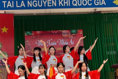 TRƯỜNG THCS HẢI LỘC, TỈNH NINH BÌNH – CHƯƠNG TRÌNH “MÙA XUÂN NHÂN ÁI – LAN TỎA YÊU THƯƠNG ĐẾN TỪ CÔNG TY CỔ PHẦN TẬP ĐOÀN STRONGLIFE”