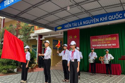 TRƯỜNG THCS HẢI LỘC, NINH BÌNH – SINH HOẠT TUẦN 8 ” TRÁCH NHIỆM CỦA HỌC SINH THCS “