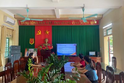 TRƯỜNG THCS HẢI LỘC, NINH BÌNH – THAM GIA TẬP HUẤN ỨNG DỤNG TRÍ TUỆ NHÂN TẠO TRONG DẠY HỌC TỪ LỚP 6 ĐẾN LỚP 12