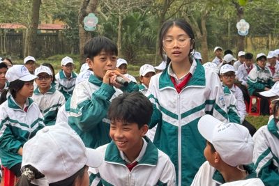 TRƯỜNG THCS HẢI LỘC, NINH BÌNH – SINH HOẠT DƯỚI CỜ TUẦN 30 – CHỦ ĐỀ “TÌM HIỂU CÁC LÀNG NGHỀ TRUYỀN THỐNG CỦA QUÊ HƯƠNG”